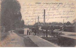 CORBIE - Le Canal Et L'Usine Paul Masse - état - Corbie