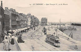 LE TREPORT - Quai François 1er , Vue Du Musoir - Très Bon état - Le Treport