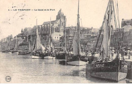 LE TREPORT - Le Quai Et Le Port - Très Bon état - Le Treport