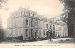 SAINT SULPICE DE FAVIERES - Château De Segrez - état - Saint Sulpice De Favieres