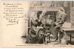 CHANSONS: Les Chansons De Botrel Illustrées Le Fil Casse - Très Bon état - Music And Musicians
