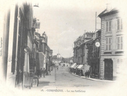 Compiegne - La Rue Solférino - Carte Précurseur - Compiegne