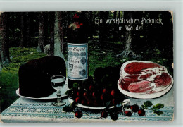 13065007 - Stilleben Westfalen Picknick Mit Steinhaeger - Other & Unclassified