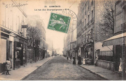 ASNIERES - La Rue Des Bourguignons - Très Bon état - Asnieres Sur Seine