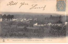 FRANCONVILLE - Le Cimetière Et L'entrée Du Pays - Très Bon état - Franconville