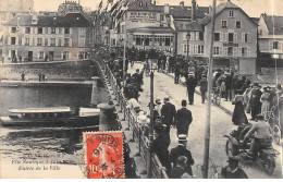 LAGNY - Fête Nautique 5 Juin 1910 - Entrée De La Ville - Très Bon état - Lagny Sur Marne