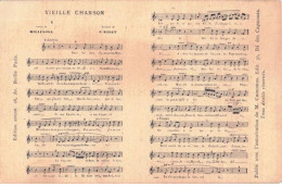 CHANSONS: Vieille Chanson, Millevoye, Bizet - Très Bon état - Música Y Músicos