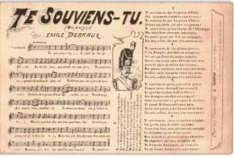 CHANSONS: Te Souviens-tu - Très Bon état - Musique Et Musiciens