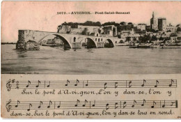 CHANSONS: Avignon, Pont Saint-benezet - Très Bon état - Musique Et Musiciens