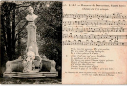 CHANSONS: Lille Monument De Desrousseaux Chanson Du P'tit Quinquin - Bon état - Música Y Músicos