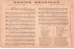 CHANSONS: Petite Brouille - Très Bon état - Music And Musicians