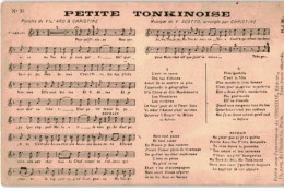 CHANSONS: Petite Tonkinoise - Bon état - Musique Et Musiciens