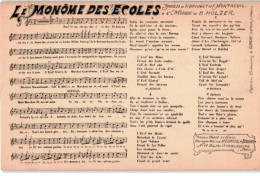 CHANSONS: Le Monôme Des écoles - Très Bon état - Muziek En Musicus