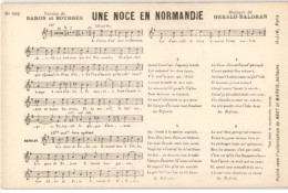 CHANSONS: Une Noce En Normandie - Très Bon état - Musique Et Musiciens