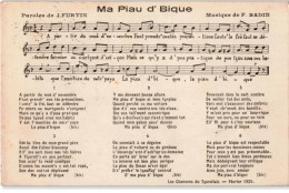 CHANSONS: Ma Piau D'bique - Bon état - Musique Et Musiciens