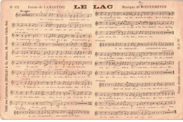 CHANSONS: Le Lac - état - Musik Und Musikanten