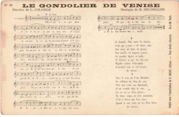 CHANSONS: Le Gondolier De Venise - Très Bon état - Música Y Músicos