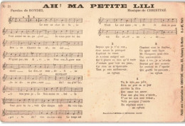 CHANSONS: Ah! Ma Petite Lili - état - Musique Et Musiciens
