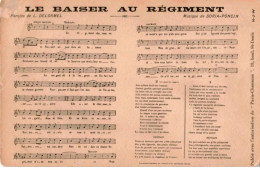 CHANSONS: Le Baiser Au Régiment - état - Musica E Musicisti