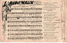 CHANSONS: L'amour Malin - Bon état - Musique Et Musiciens