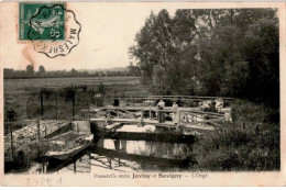 JUVISY-sur-ORGE: Passerelle Entre Juvisy Et Savigny, L'orge - état - Juvisy-sur-Orge