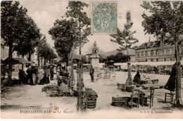 FONTAINEBLEAU: Le Marché - Très Bon état - Fontainebleau