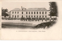 FONTAINEBLEAU: école D'application Salles D'études - Très Bon état - Fontainebleau