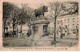 FONTAINEBLEAU: Monument De Rosa Bonheur - état - Fontainebleau