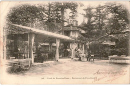 FONTAINEBLEAU: Restaurant De Franchard, Forêt - état - Fontainebleau