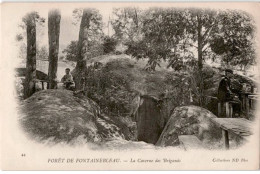 FONTAINEBLEAU: Forêt, La Caverne Des Brigands - Très Bon état - Fontainebleau