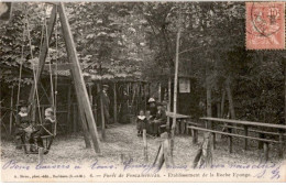 FONTAINEBLEAU: établissement De La Roche Eponge -  état - Fontainebleau