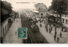 FONTAINEBLEAU: La Gare - Très Bon état - Fontainebleau