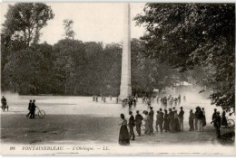 FONTAINEBLEAU: L'obélisque - Très Bon état - Fontainebleau