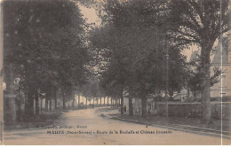 MAUZE - Route De La Rochelle Et Château Jousselin - Très Bon état - Mauze Sur Le Mignon