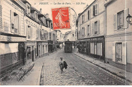 POISSY - La Rue De Paris - état - Poissy