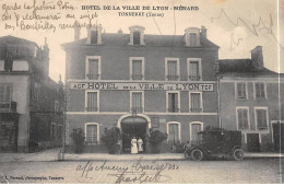 TONNERRE - Hotel De La Ville De Lyon - état - Tonnerre