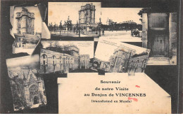 Souvenir De Notre Visite Au Donjon De VINCENNES - Très Bon état - Other & Unclassified