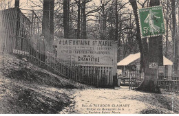 Bois De MEUDON CLAMART - Entrée Du Restaurant De La Fontaine Sainte Marie - Très Bon état - Meudon