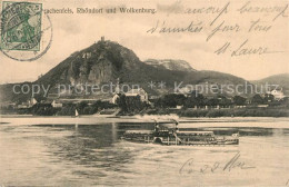 73508117 Drachenfels Mit Rhoendorf Und Wolkenburg Drachenfels - Koenigswinter