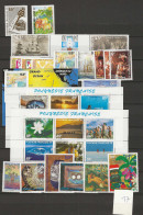 1997 MNH Polynesie Française Year Collection Postfris** - Años Completos