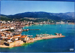 Ajaccio. Le Golfe Et La Ville. Cliché Aérien. Circulée Vers 1975 - Ajaccio