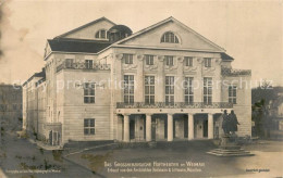 73506941 Weimar Thueringen Grossherzogliches Hoftheater Weimar Thueringen - Weimar