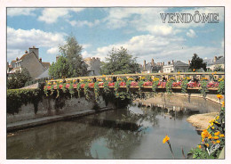 VENDOME  La Passerelle Fleurie Sur Le Loir  25 (scan Recto Verso)MG2891 - Vendome