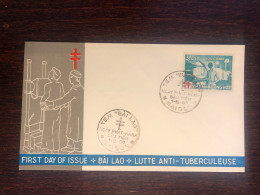 VIETNAM SOUTH FDC COVER 1960 YEAR TUBERCULOSIS HEALTH MEDICINE STAMPS - Vietnam