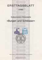 Germany Deutschland 1982-9 Burgen Und Schlösser, Schloss Ahrensburg, Charlottenburg, Castle, Canceled In Berlin - 1981-1990