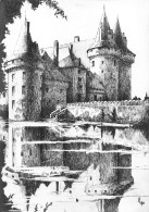 SULLY SUR LOIRE  Dessin De Kromenacker  18 (scan Recto Verso)MG2894 - Sully Sur Loire