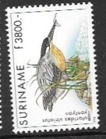 Surinam Mnh ** 1998 Bird Stamp 20 Euros - Suriname