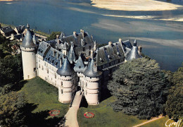 CHAUMONT-SUR-LOIRE   Le Château Vu D'avion   16 (scan Recto Verso)MG2895 - Otros & Sin Clasificación