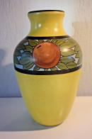 E1 Grand Vase Cache Pot Jaune Tournesol - Vases