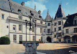 CHAUMONT-SUR-LOIRE   Le Château  Cour Intérieure 27 (scan Recto Verso)MG2896 - Otros & Sin Clasificación